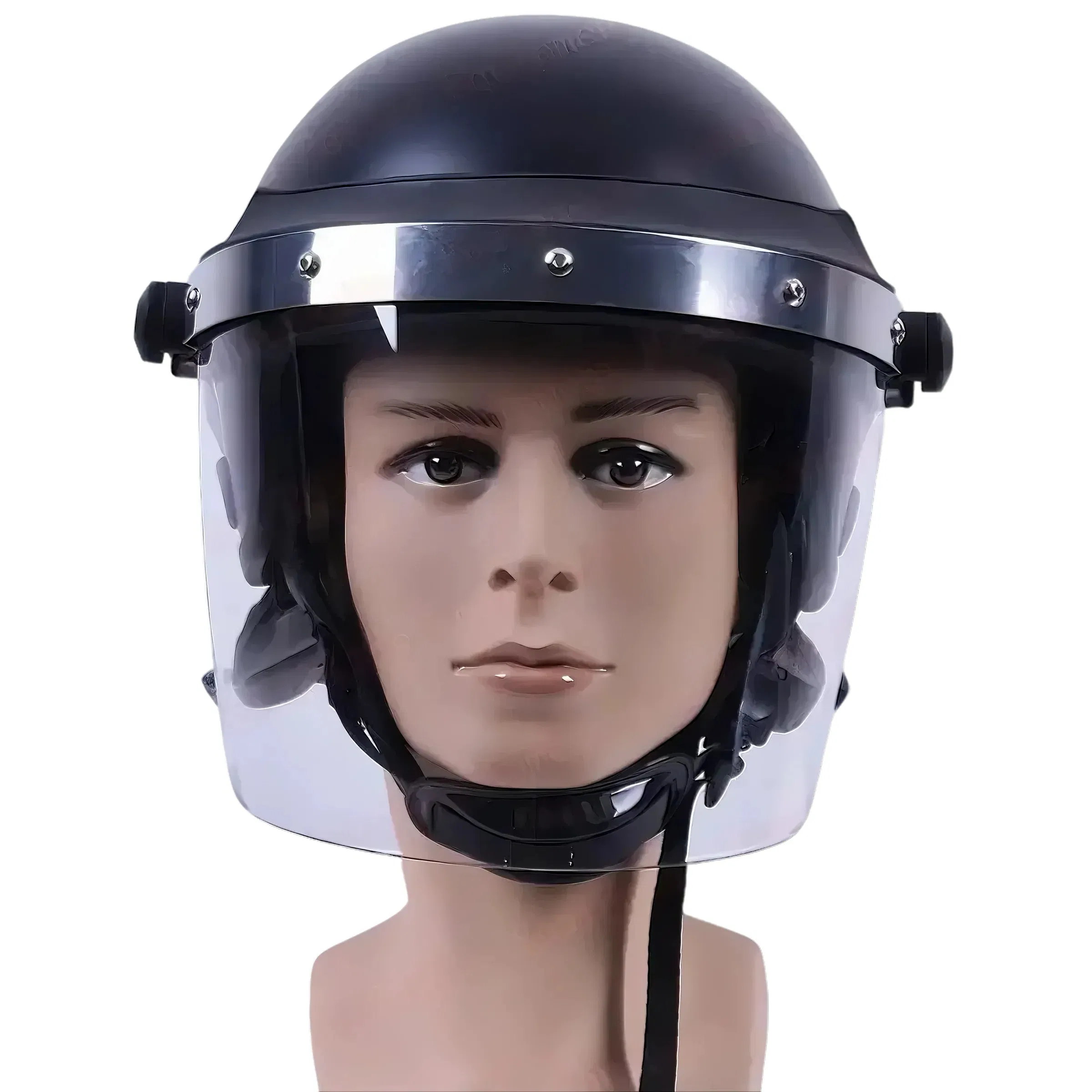 Heavy-Duty Polycarbonate Face Shield Helmet for Safety Professionals