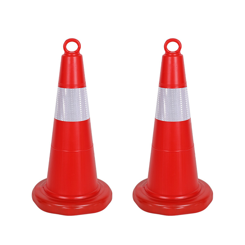 Yellow Road Safety Light Marking Warning Reflective Red Road Cone for Highway