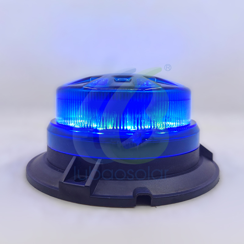 Waterproof Magnetic Mount 12V 24V Flashing Beacon Strobe Rotating Warning Light