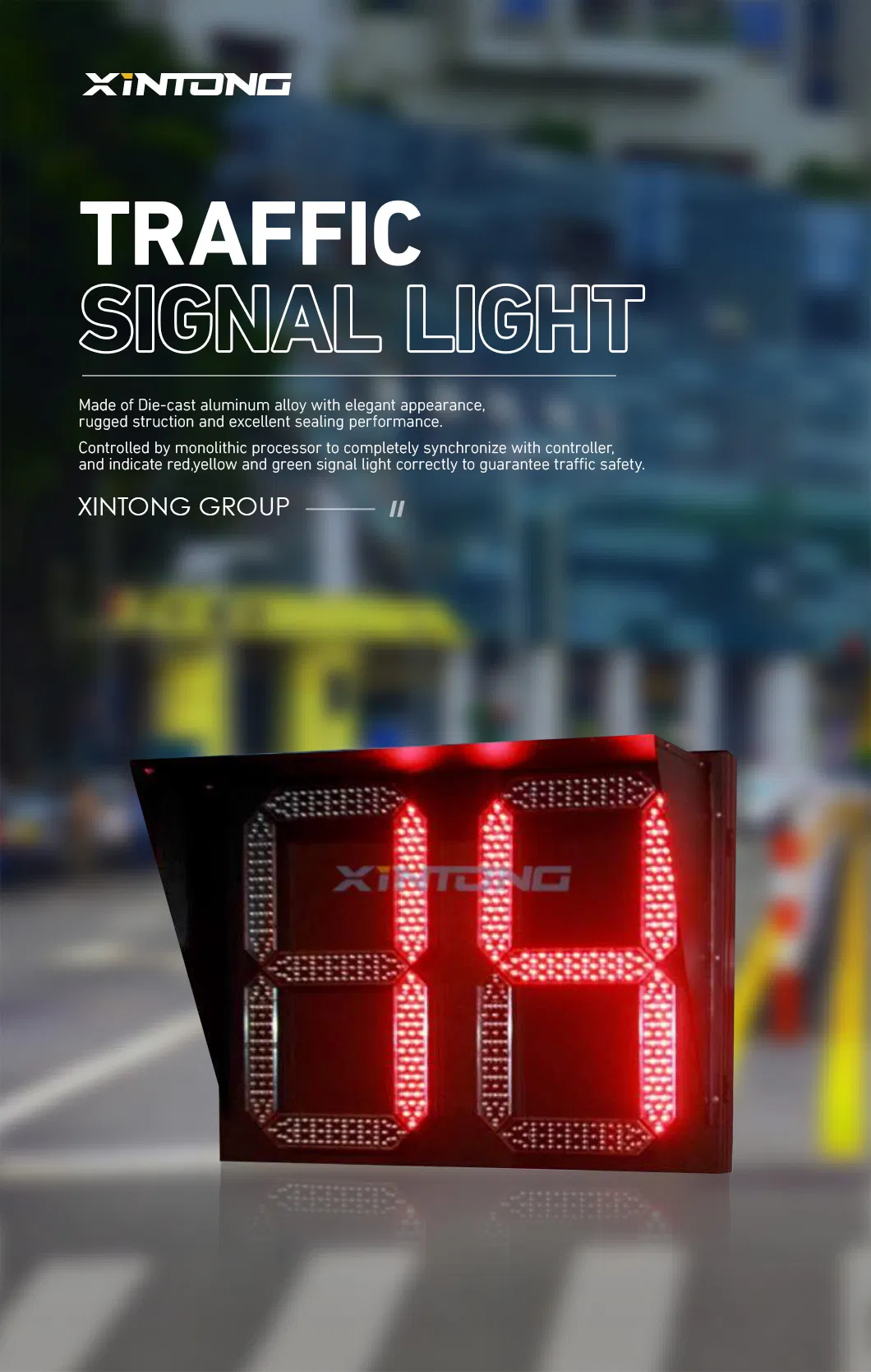 LED Traffic Light Dimensions