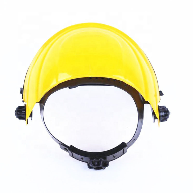Safety Helmet with PC Organic Dust Proof Visor Welding Face Shield
