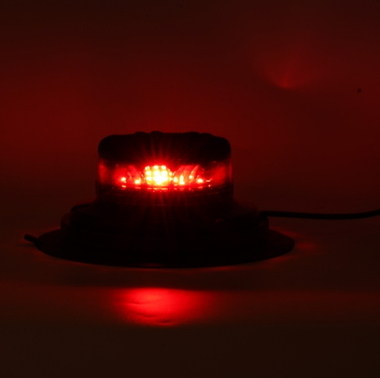 Large Suction Cup Strong Magnetic Base Red 10 Functions Emergency LED Beacon Light