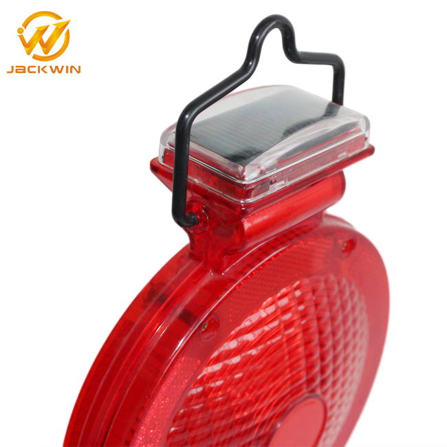 Solar Operation Construction Site Warning Light for Traffic Cone