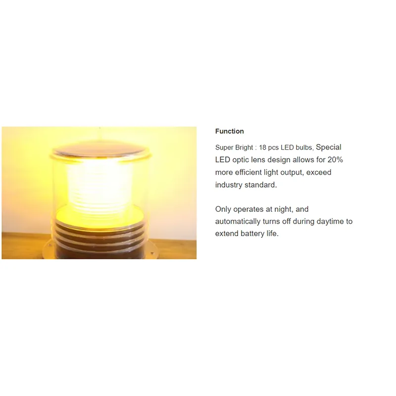 Solar Warning Light View 8