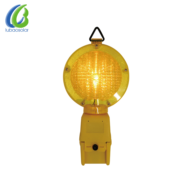 Portable and Movable Construction Site Security LED Caution Lamp Flashing Warning Light