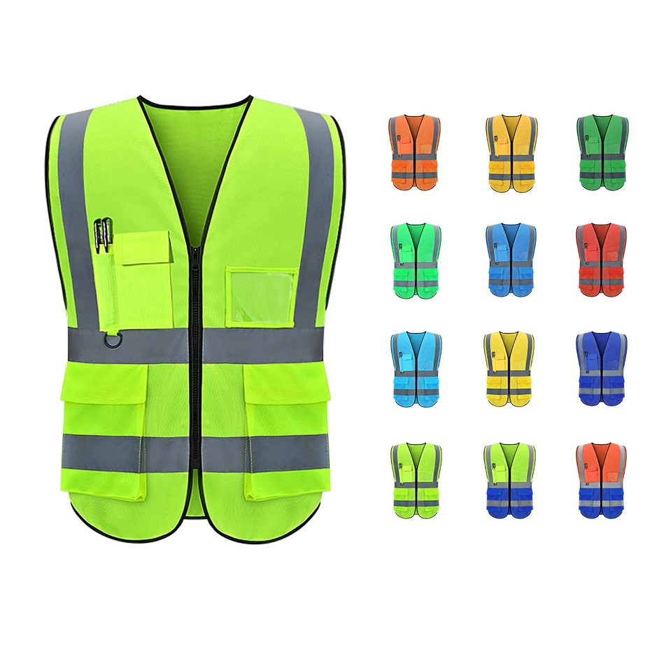 Hi-Vis Reflective Safety Vest Safety Jacket