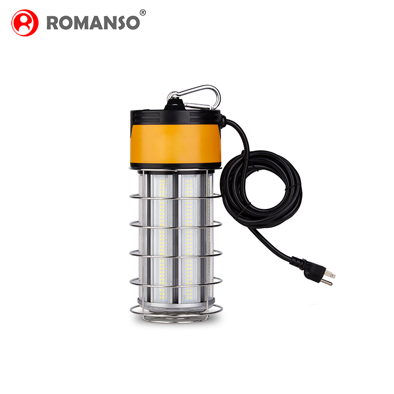 Romanso LED Work Light IP65 Portable Work Light 60W 100W 150W Waterproof LED Temporary Job Lamp Construction Work Lighting