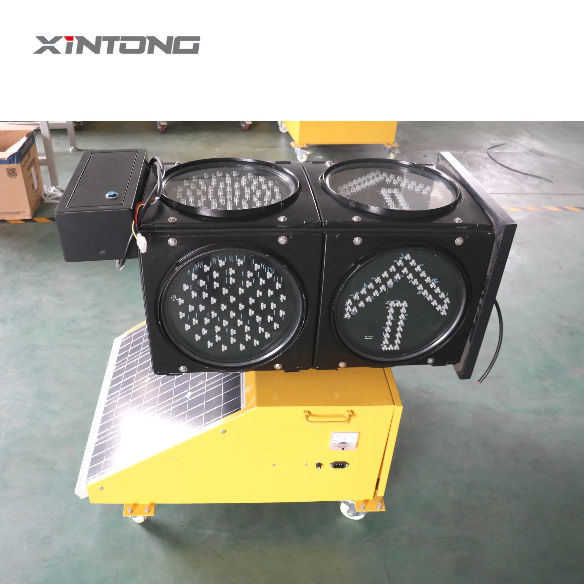 380V Vehicle LED Traffic Light with Control Flashing Light for Toll Station Guidance