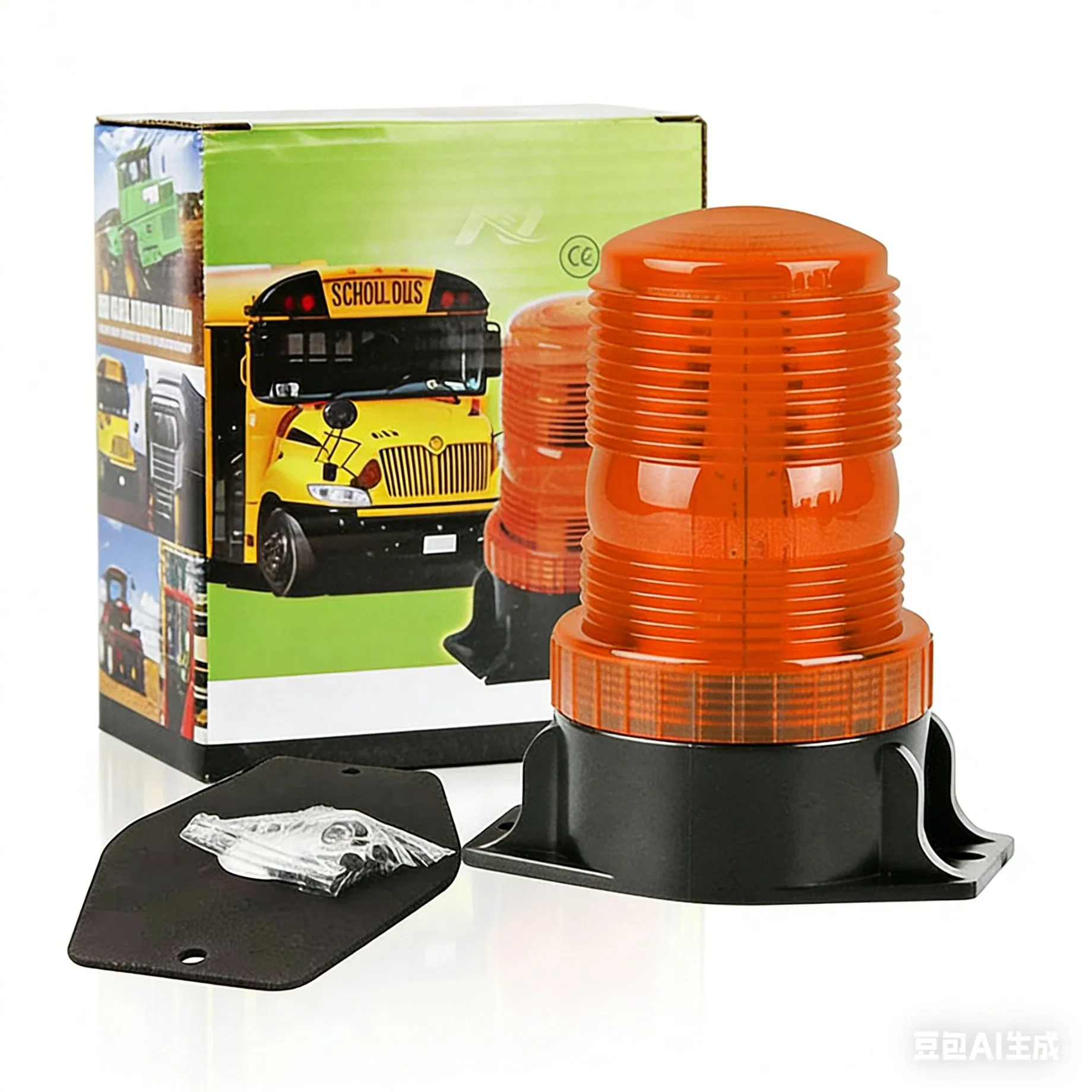 Powerful LED Traffic Strobe Lights with Magnetic Mount Warning Lamp