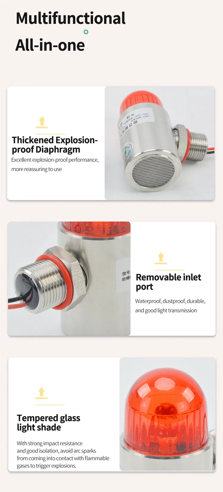 Explosion-Proof LED Warning Light