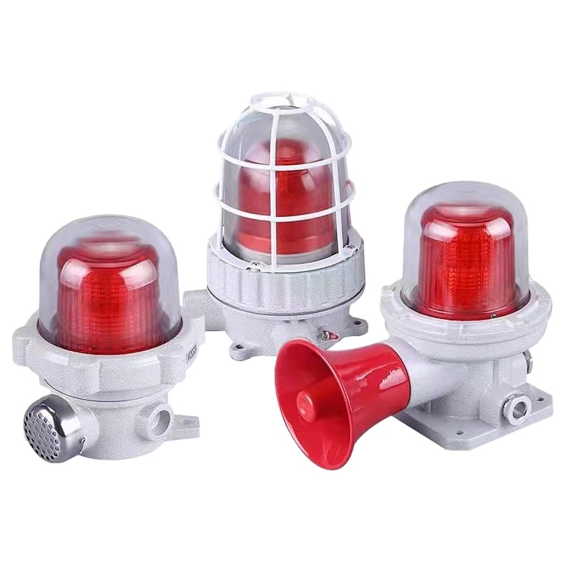Professional Explosion Proof Flashing Audible and Visual Alarm Warning Light