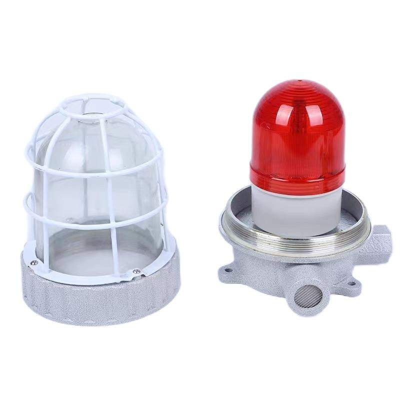 Factory Provided Industrial Explosion-Proof Sound and Light Alarm Warning Lights 24V 220V Alarm