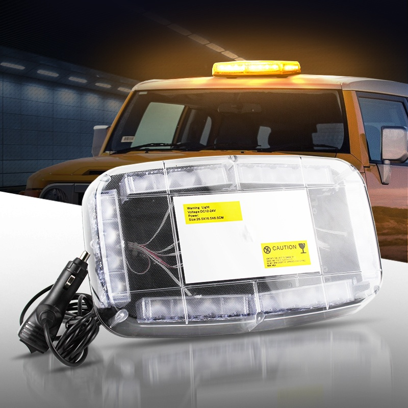 LED Strobe Light Bar Mini Ambulance Light Bar Emergency Light