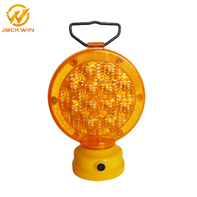 High Brightness Battery Operated Magnetic Strobe Warning Light for Construction Site