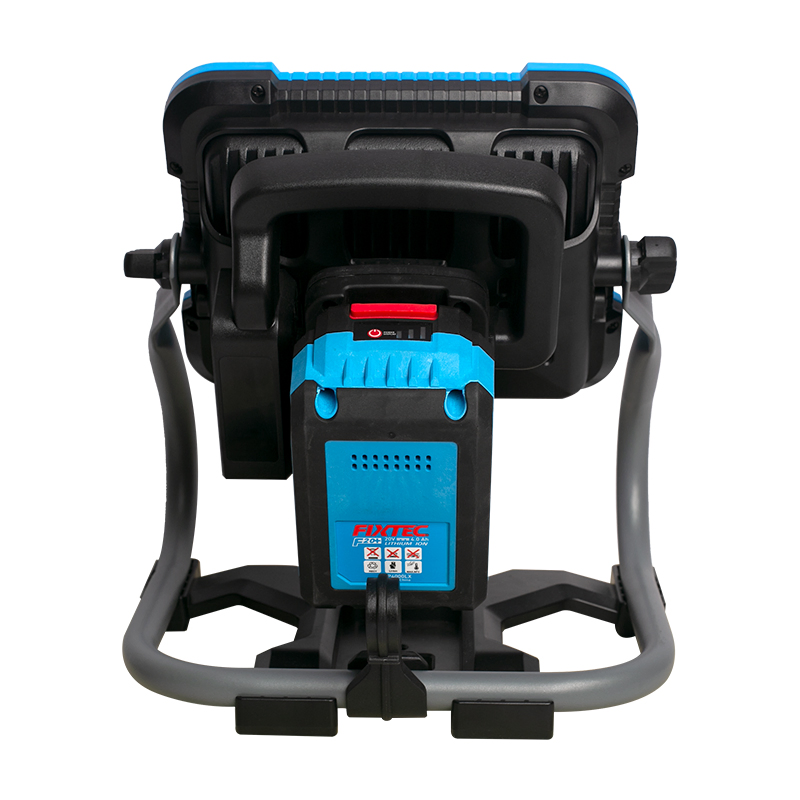 Fixtec Portable Working Light 30W/20W/10W 20V Li-ion Battery Powered Rechargeable Cordless LED Work Light with Stand