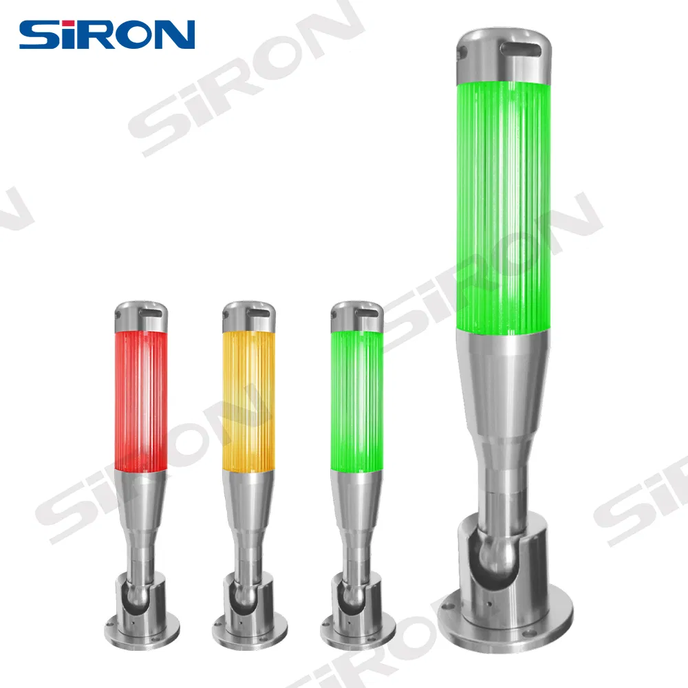 Siron D032 CE Aluminum 4colors Rygb Industrial CNC Machine Alarm Light