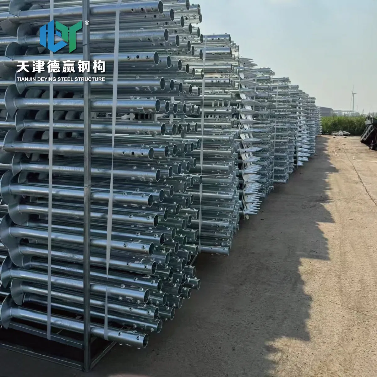 Dwin Ground Screw Mounting System for Solar Projects