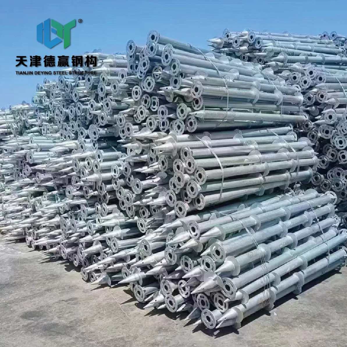 Dwin Ground Screw Mounting System for Solar Projects