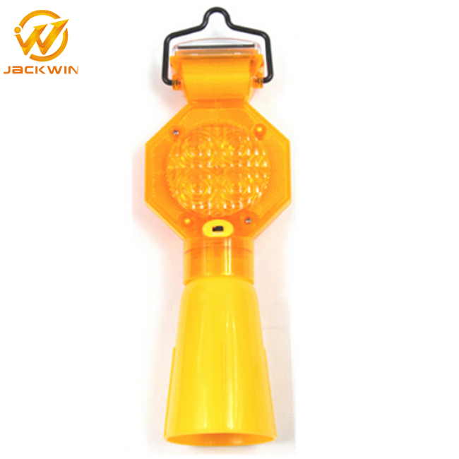 Traffic Blinking LED Solar Light Construction Site Barricade Light