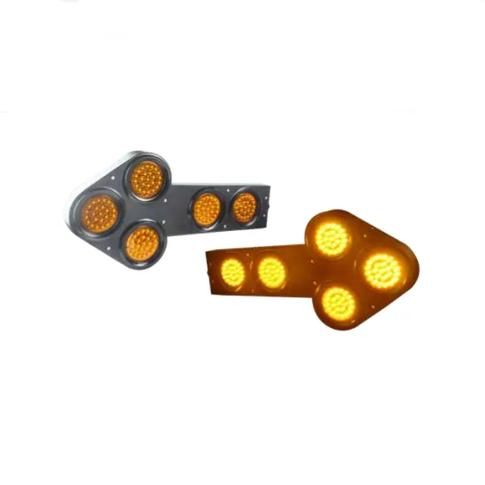 Wireless Control Magnetic Truck Signs Trail LED Arrow Shape Warning Lights Vehicle Mounted Arrow Board