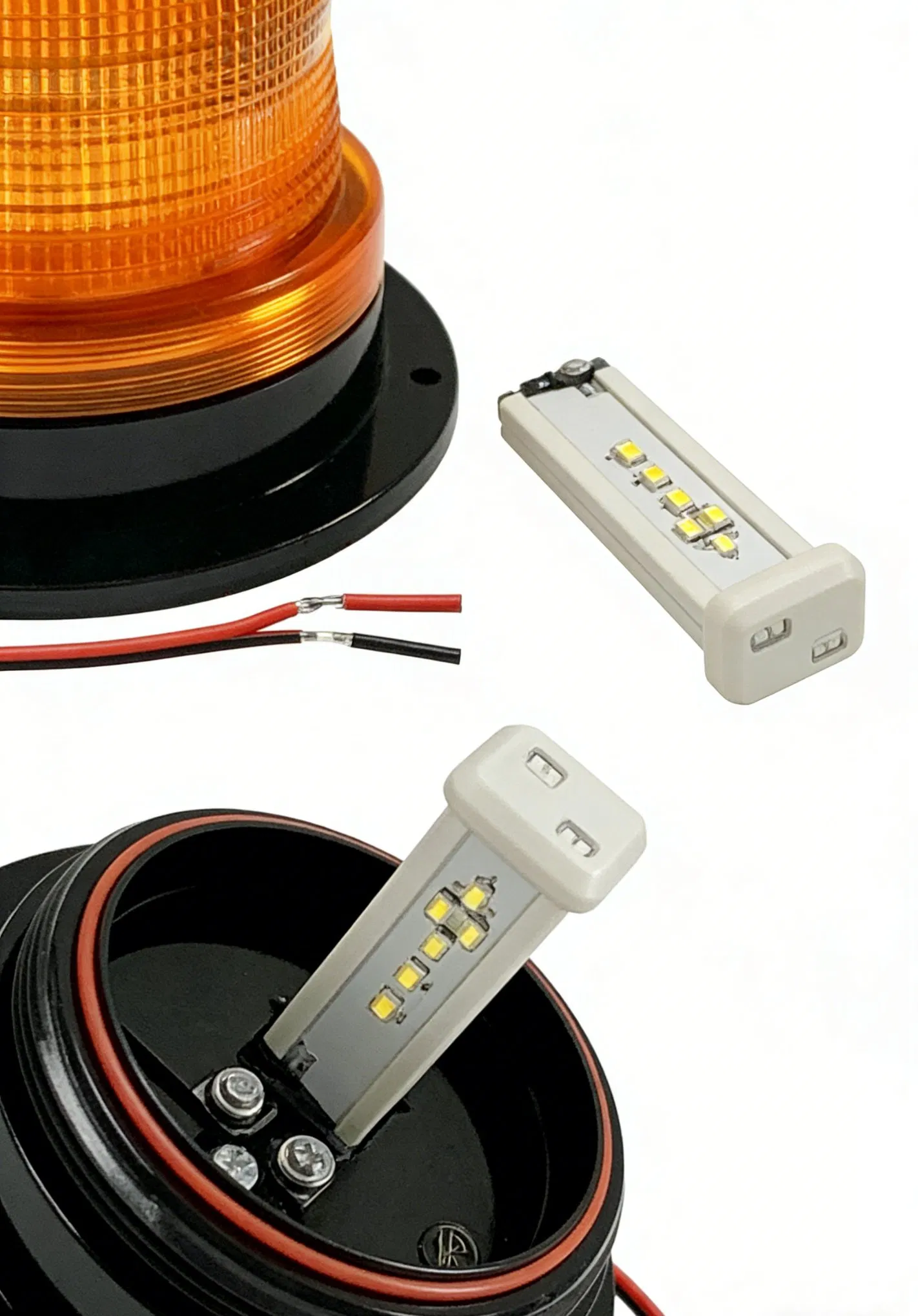 Forklift Parts Magnetic/Screw-Mount LED Warning Light Sg-Sr4e