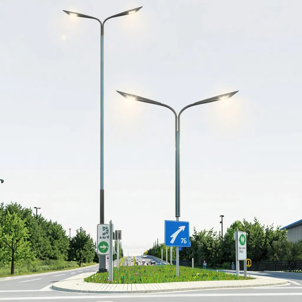Intellicam LED Street Lighting System with Advanced Camera Technology