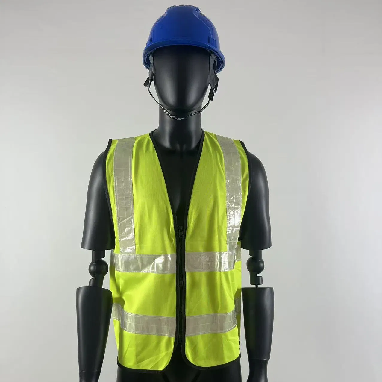 Reflective Vest Safety Jacket Road Construction Reflective Clothing Workwear Custom Printed