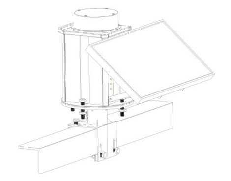 Factory Price LED Solar Powered Medium-Intensity Type B Aviation Obstruction Light for High Chimney Wind Turbine Telecommunication Tower