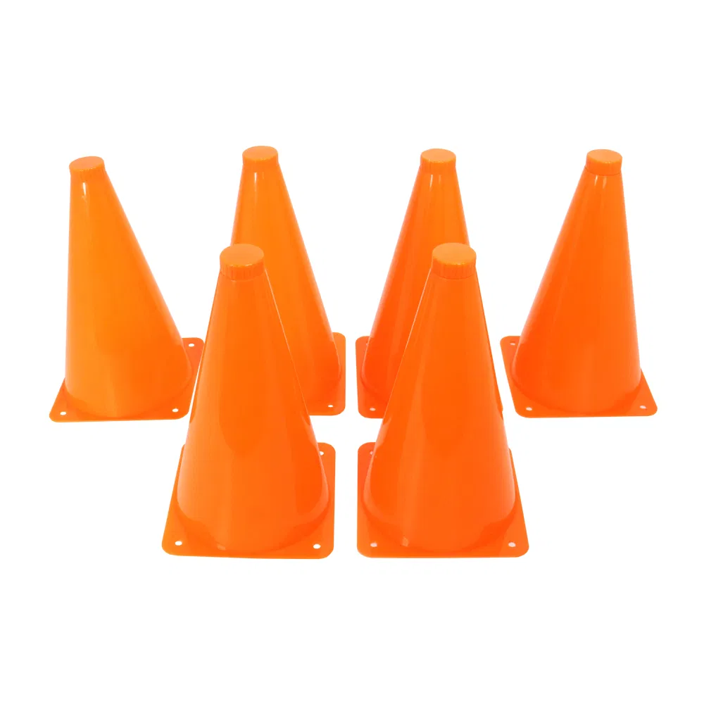 Flytec A07 LED Light Glow Auxiliary Training Marker Cones for Traffic Road Safety Warning and Sport or Contest Auxiliary Training Marker Toy Track Construction