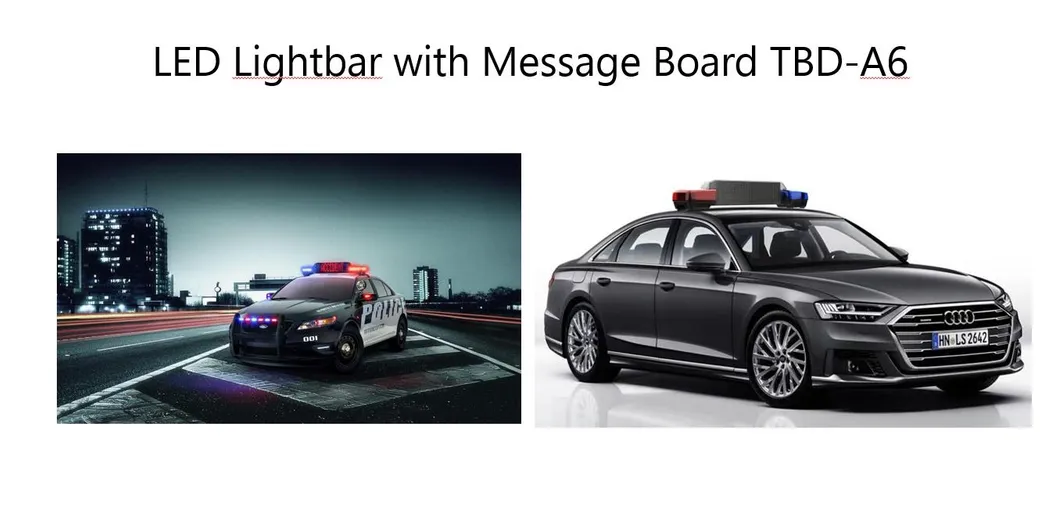 Integrated LED Lightbar