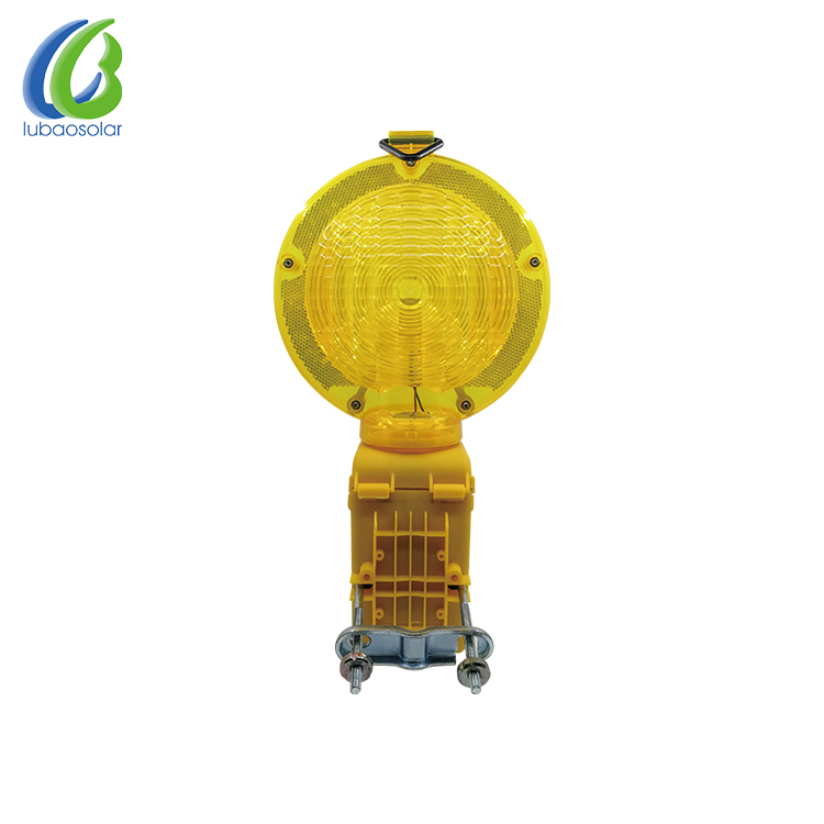 Portable and Movable Construction Site Security LED Caution Lamp Flashing Warning Light