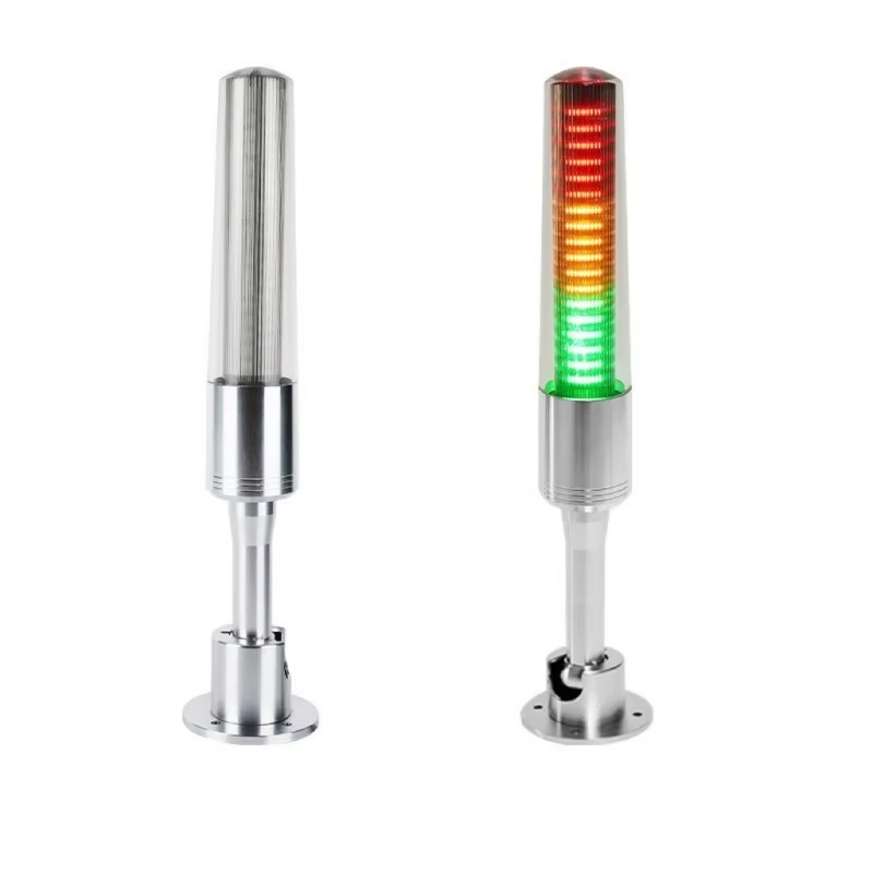 Industrial Multi-Storey Tower Warning Light with Buzzer Tri-Color Luminous Plastic Safety Alarm Indicator Light
