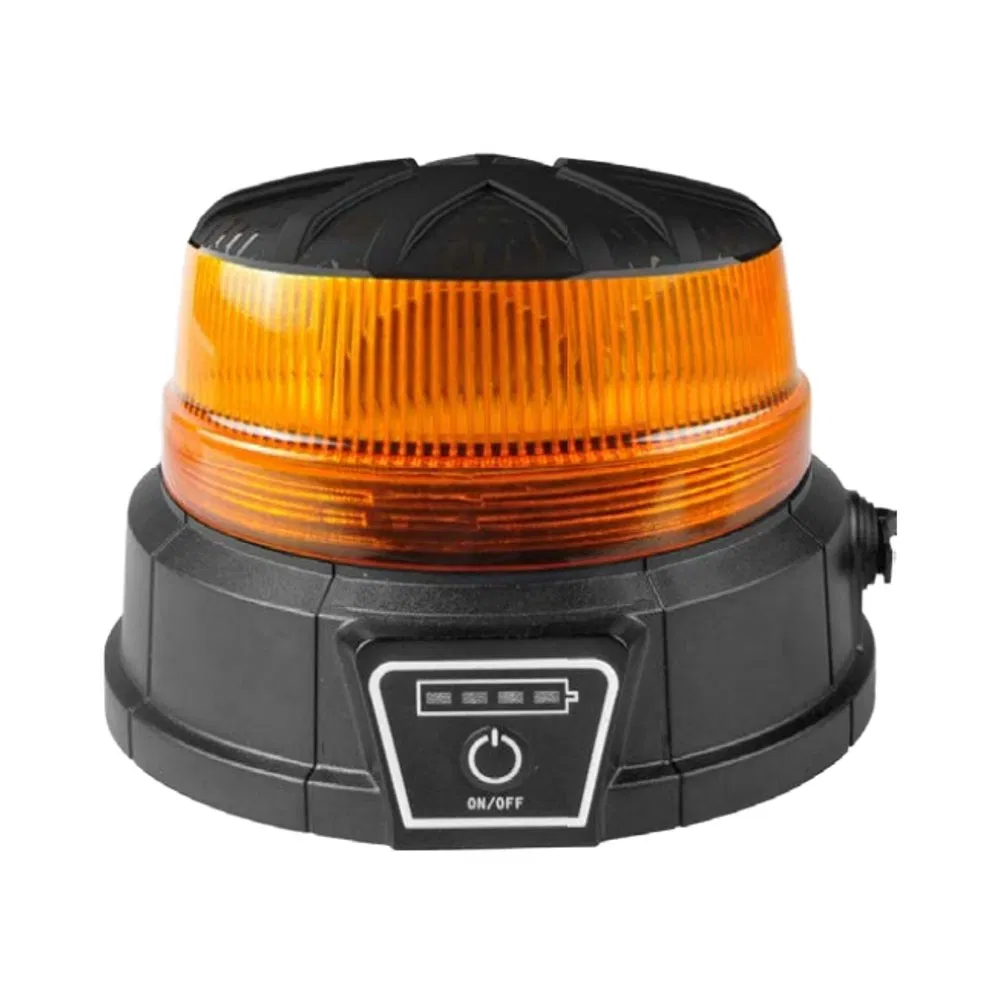 48W LED Rechargeable Beacon Light with Controller for Trucks Large Vehicles LED Wireless Beacon Lights