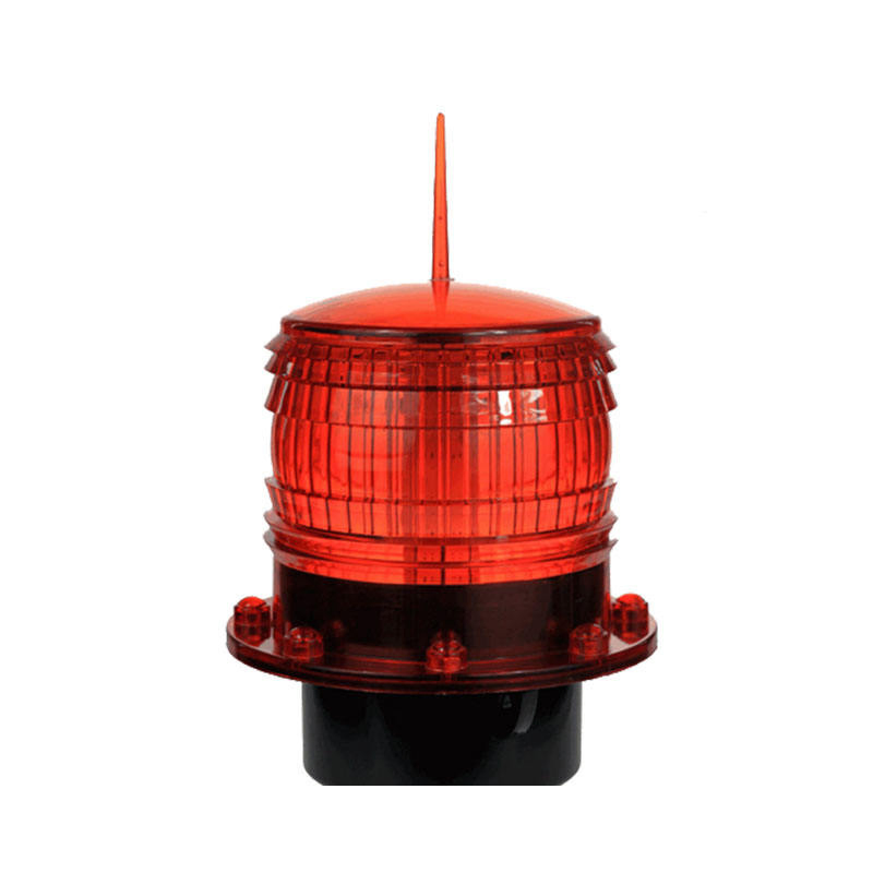 High-Rise Buildings Tower Airport Runway Taxiway Helipad Ship Navigation LED Safety Lamp Solar Aviation Obstruction Lights
