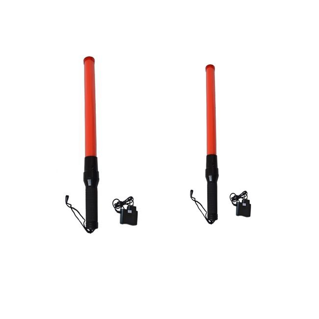 Multi-Functional Rechargeable Traffic Safety Control Flashing Warning Signal Wand LED Baton Light