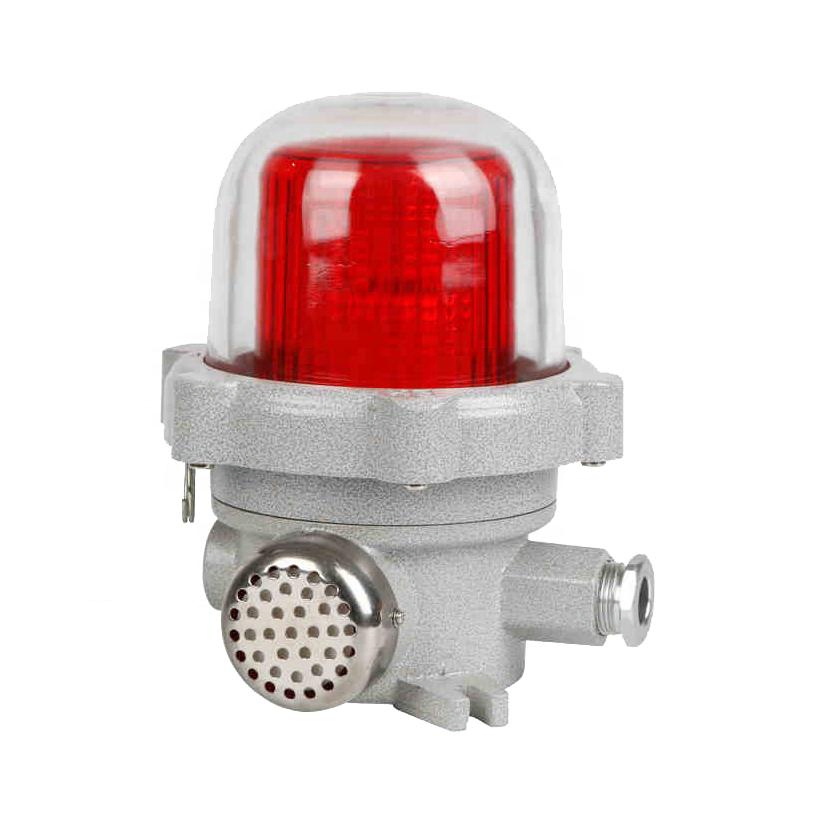 Hazardous Area 90dB 120dB 180dB Explosion Proof Alarm Sound with Speaker Siren Warning Light Beacons Light