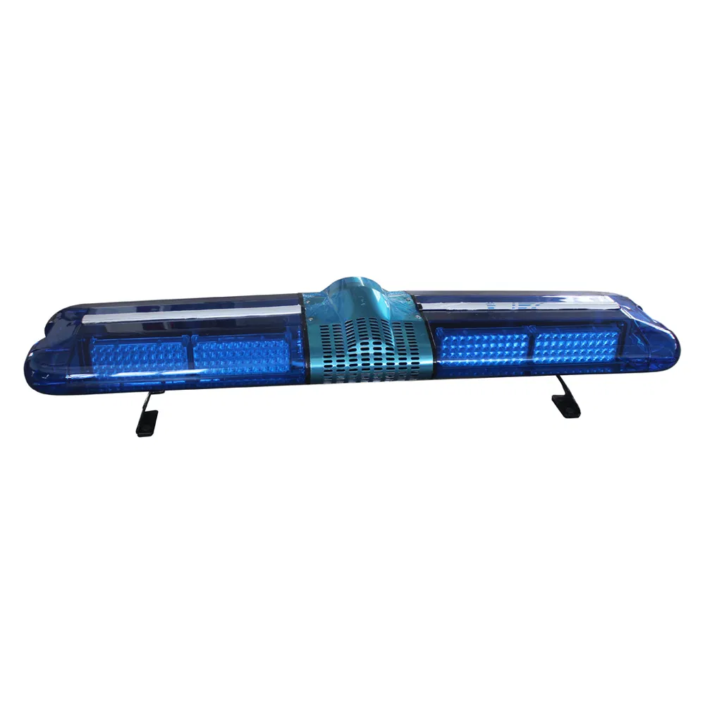 1200mm White Blue LED Warning Flashing Lightbar for Ambulance Emergency Vehicle