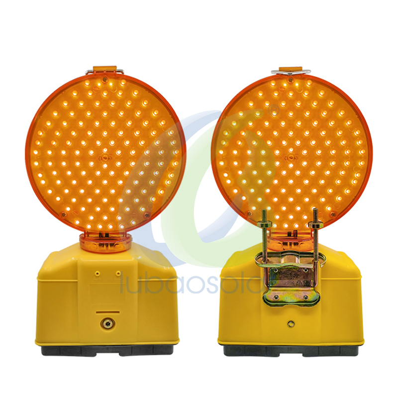 Portable 6V Battery Powered Construction Site Strobe LED Warning Light