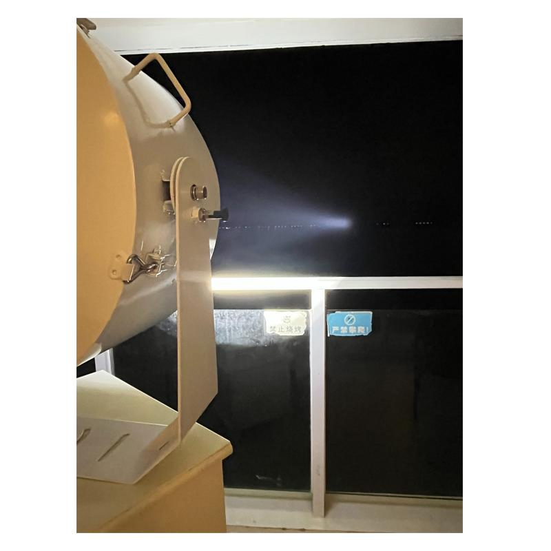 Stainless Steel 80W-100W-150W-250W-350W LED Spotlight 24VDC, 2deg, 5km 6km Marine Navigation Offshore Platform Light Long-Range Suez Canal Searchlight
