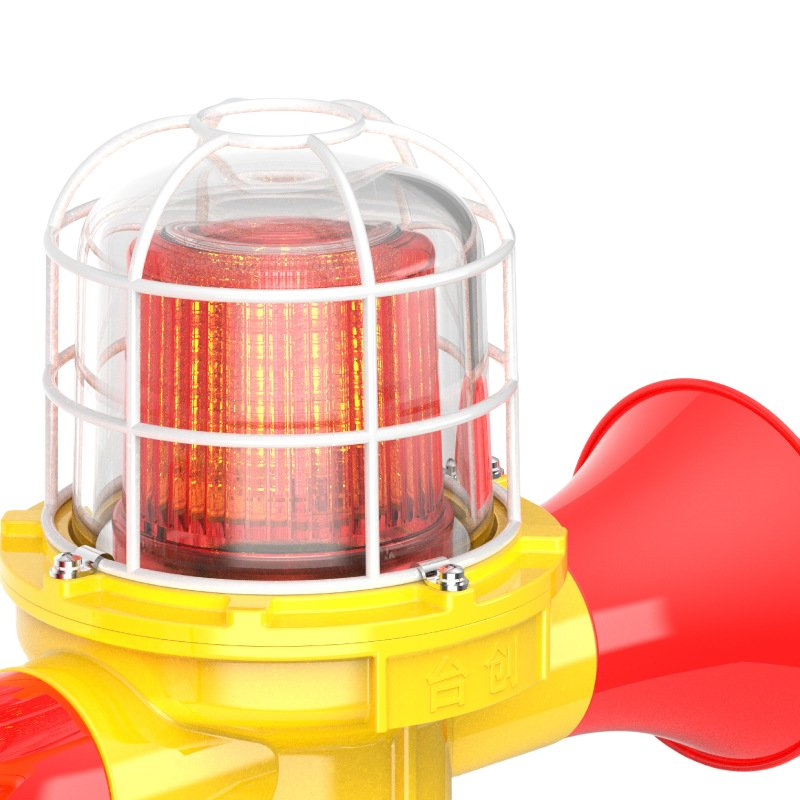 DC24V; 36V/AC220V 110dB ATEX IP66 Industrial Integrated Explosion Proof 3030LED Audible Alarm Light