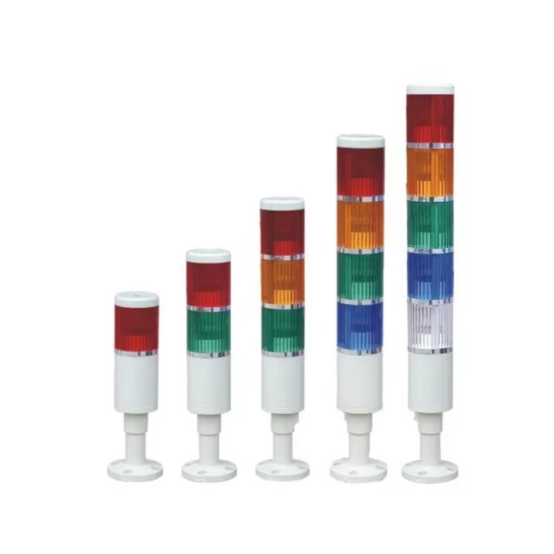 Industrial Multi-Storey Tower Warning Light with Buzzer Tri-Color Luminous Plastic Safety Alarm Indicator Light