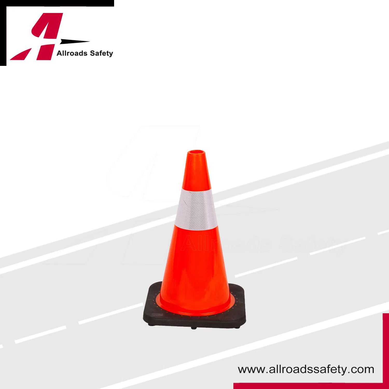 45cm Light Duty Traffic &amp; Parking Lot Safety Cone