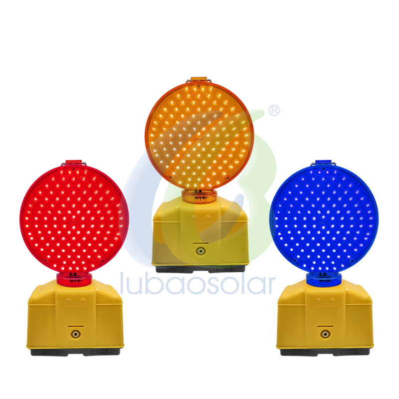 Portable 6V Battery Powered Construction Site Strobe LED Warning Light