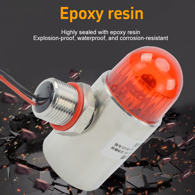 Explosion-Proof LED Warning Light with Audible Beeper Switches Product with Blasting Certificate