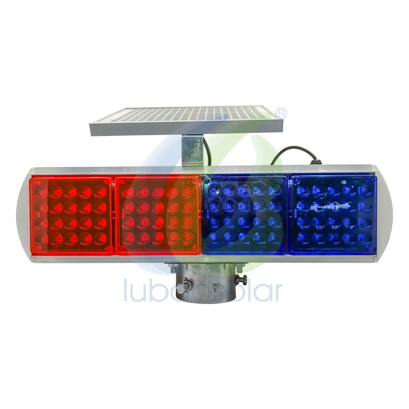Solar Safety Warning Strobe Light