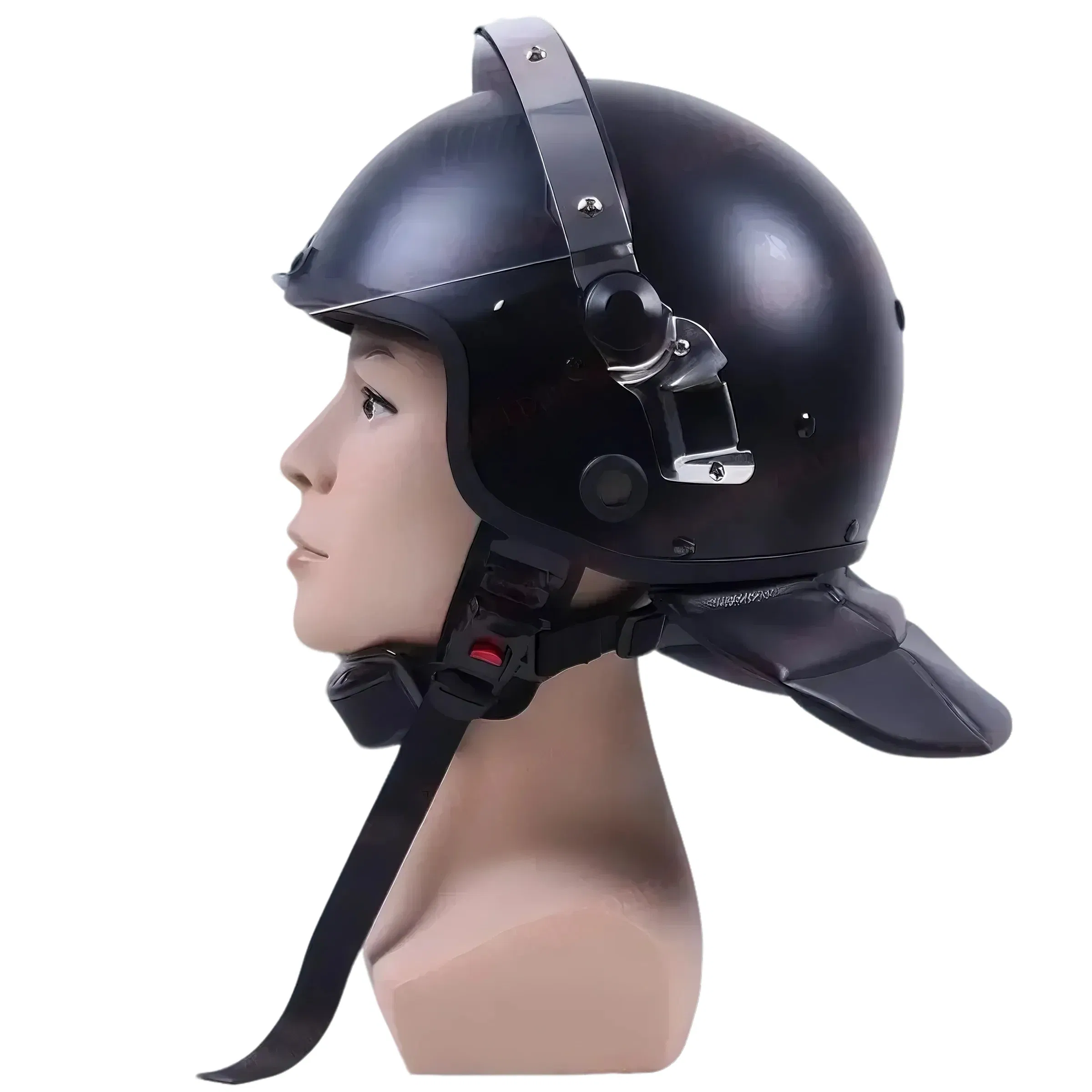 Heavy-Duty Polycarbonate Face Shield Helmet for Safety Professionals