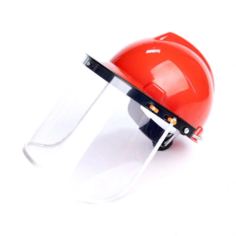 Heat Resistance Helmet Worker Protection Face Shield Safety Hat