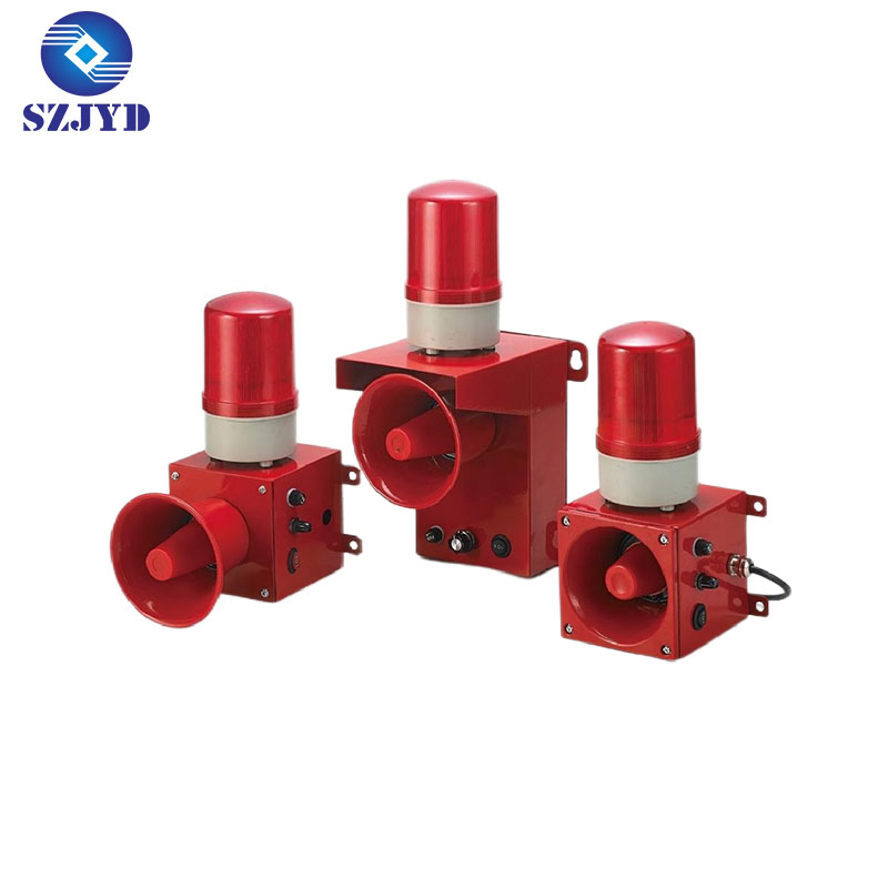 Durable IP66 Alarm Siren with Bright Strobe Light 120db LED Explosion-Proof Warning Lights