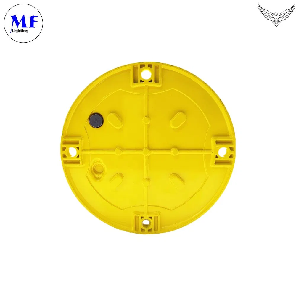 Medium-Intensity Photocell Red&White Dual Aviation Obstruction Light Flashing Light Waterproof Tower Light Awl Aircraft Warning Light Aviation Obstruction Light