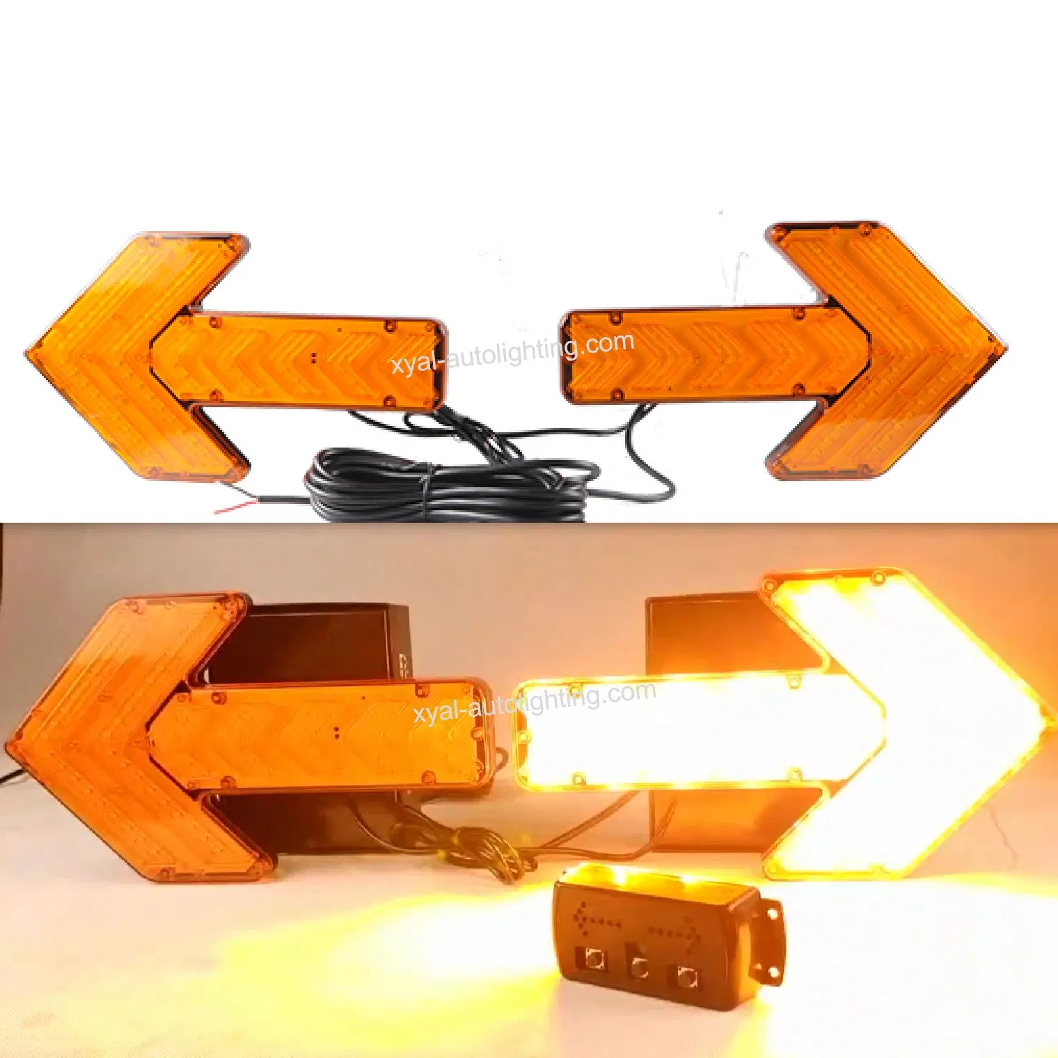 Wireless Control Warning Traffic Flashing Emergency LED Arrow Indicator Light